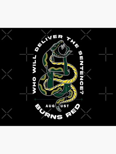 Green Snake Burn Tapestry Official August Burns Red Merch