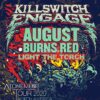 August Tour Light Burns The Torch Red 2020 Berantakin Tote Bag Official August Burns Red Merch