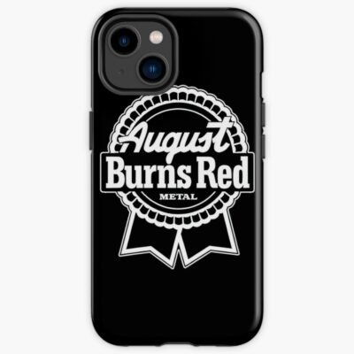 Black Round Ribbon Iphone Case Official August Burns Red Merch