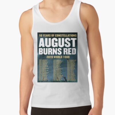 August Tour Burns Dates 2019 Red Berantakin Tank Top Official August Burns Red Merch