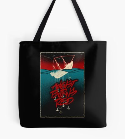 Graphic August Burns Thrill Seeker Black Metal Tote Bag Official August Burns Red Merch