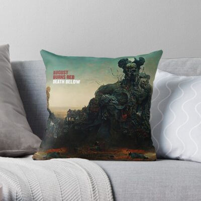 The Death Below August Burns Red Throw Pillow Official August Burns Red Merch