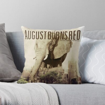 Looks Fragile After All Throw Pillow Official August Burns Red Merch