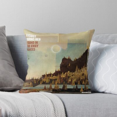 Found In Far Away Places Throw Pillow Official August Burns Red Merch
