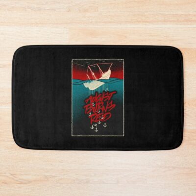 Graphic August Burns Thrill Seeker Black Metal Bath Mat Official August Burns Red Merch