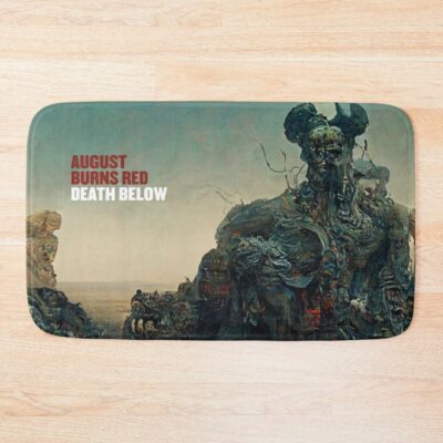 Death Below August Burns Red Tour 2023 Bath Mat Official August Burns Red Merch