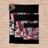 Letter Stamp City Throw Blanket Official August Burns Red Merch