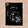 White Gavel Justice Throw Blanket Official August Burns Red Merch