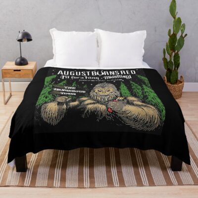 Messengers August Burns Metalcore Graphic Throw Blanket Official August Burns Red Merch