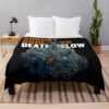 Abstract Monster Paint Throw Blanket Official August Burns Red Merch