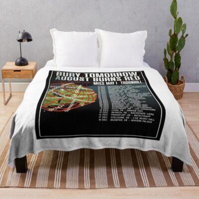 August Burns Red Throw Blanket Official August Burns Red Merch