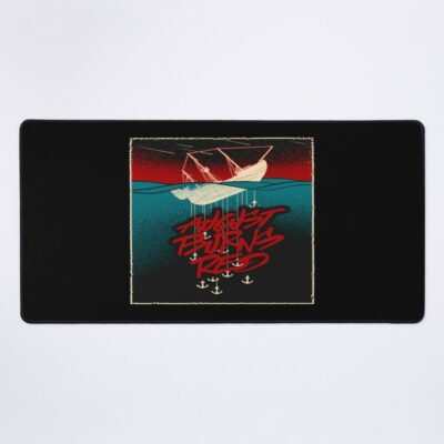 Graphic August Burns Thrill Seeker Black Metal Mouse Pad Official August Burns Red Merch