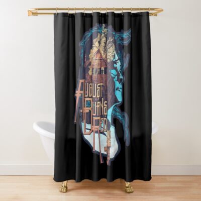 Graphic August Burns Rescue & Restore Metalcore Band Shower Curtain Official August Burns Red Merch