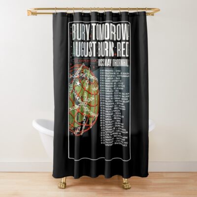August Red For Fans Shower Curtain Official August Burns Red Merch