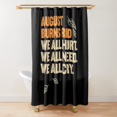 In Difficult Time Shower Curtain Official August Burns Red Merch