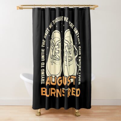 A Pair Of Shoes Shower Curtain Official August Burns Red Merch