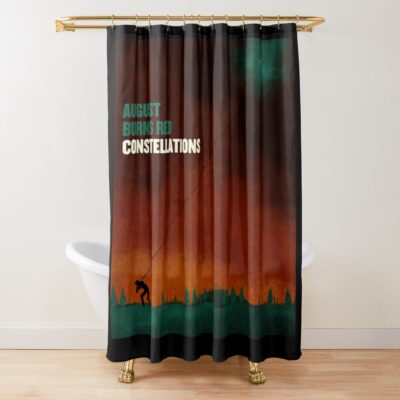 Constellations Shower Curtain Official August Burns Red Merch