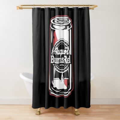 White Washed August Burns Hardcore Band Shower Curtain Official August Burns Red Merch