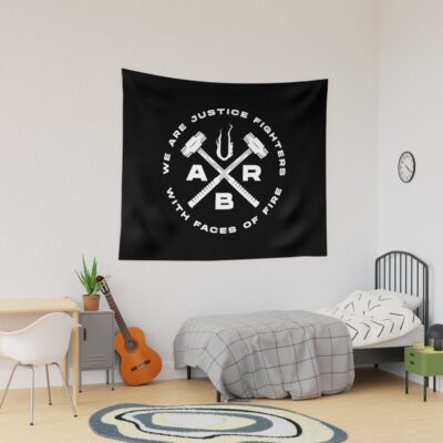 White Gavel Justice Tapestry Official August Burns Red Merch