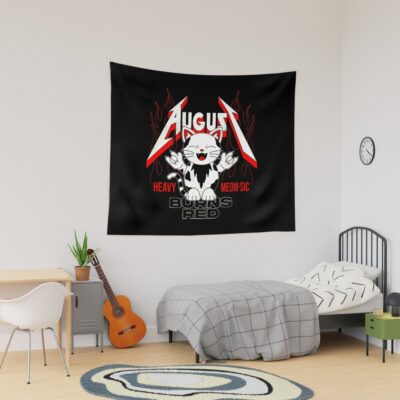 Meowtal Meowsic Tapestry Official August Burns Red Merch