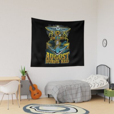 Seagull With Anchor Tapestry Official August Burns Red Merch