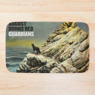 August Burn Red Guardians Bath Mat